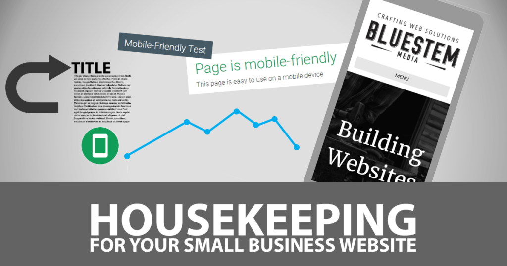 Housekeeping for Your Small Business Website