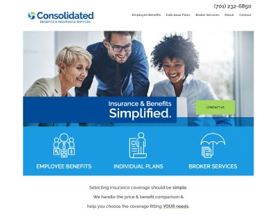 Consolidated Benefits & Insurance Services (CBIS) website