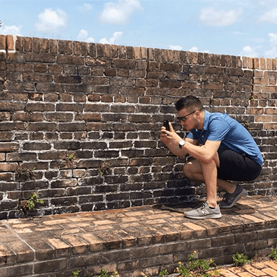 isaac at fort pickens near pensacola