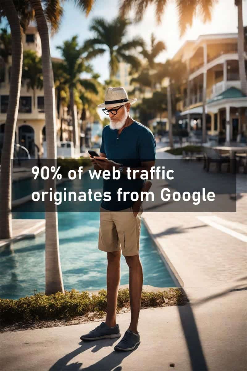 90 percent of SEO traffic originates from Google image