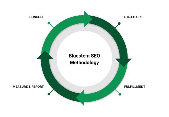 4 step seo methodology used by bluestem media