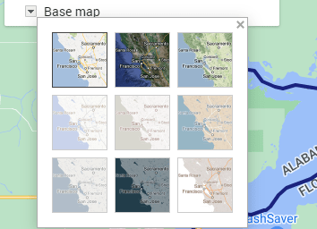 base map settings