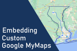 embedding custom google mymaps